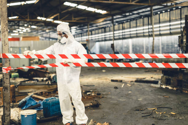 Professional Odor Removal technician working in New Boston, TX